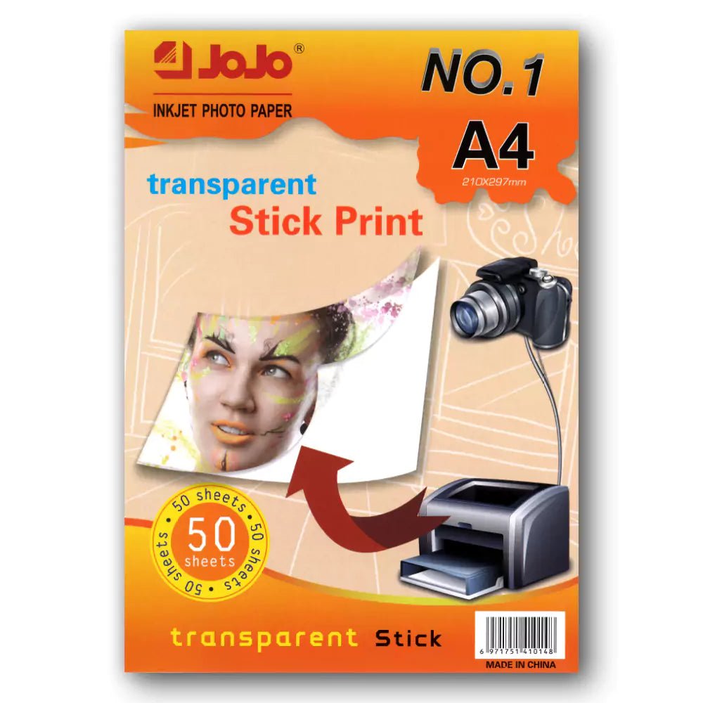 بند ورق جوجو لاصق شفاف 50 ورقة