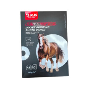 بند ورق صور لاصق عالي اللمعان من جوجو 135 غرام  A3