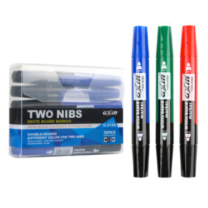 علبة أقلام سبورة رأسين Gxin  G-219A