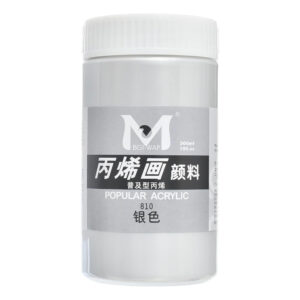 لون أكريليك M BGI-WAP سعة 300 مل فضي معدني
