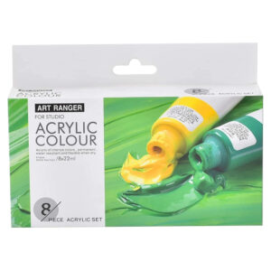 ألوان أكريليك Art Rangers (8 ألوان) 22 مل