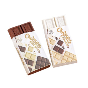 مساحة شكل شوكولاتة سوداء أو بيضاء