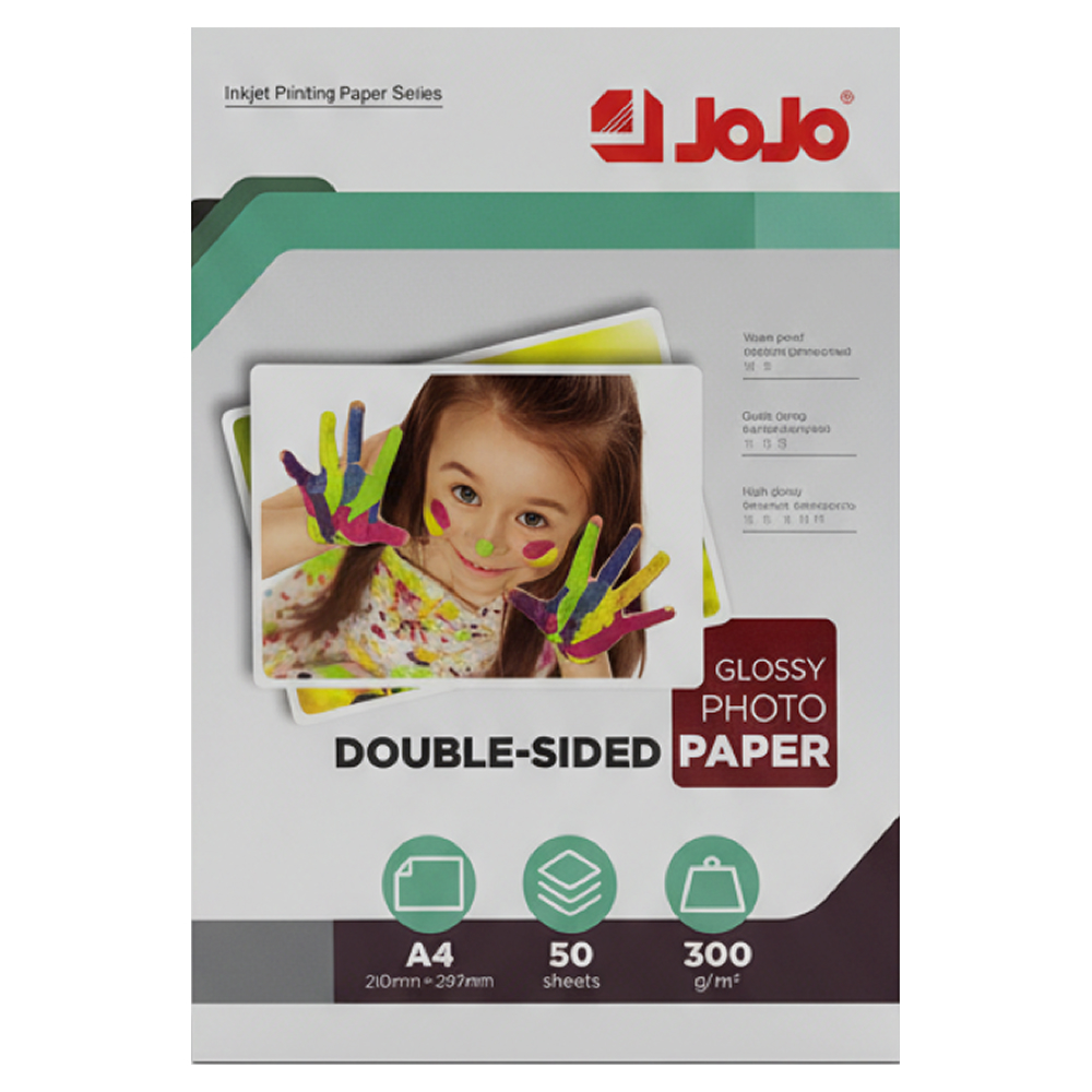 بند ورق جوجو 300 غرام وجهين للصور