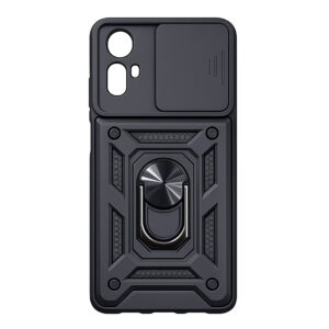 كفر Xiaomi Redmi Note 12S مع غطاء كاميرا وحلقة مسك