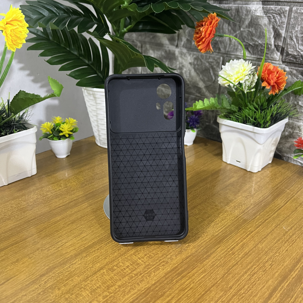 كفر Xiaomi Redmi Note 12S مع غطاء كاميرا وحلقة مسك - الصورة 4