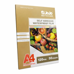 بند ورق صور لاصق A4 من جوجو شفاف ضد الماء