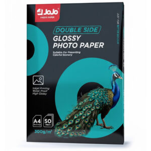بند ورق صور لامع مزدوج الجوانب A4 من جوجو 300 غرام