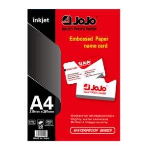 بند ورق صور مقمش A4 من جوجو 260 غرام