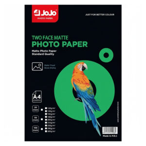 بند ورق صور غير لامع (مطفي) وجهين A4 من جوجو 120 غرام