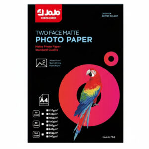 بند ورق صور غير لامع (مطفي) وجهين A4 من جوجو 160 غرام