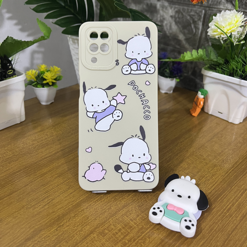 كفر شخصية Pochacco سامسونج جلاكسي A12 مع مسكة يد - الصورة 2