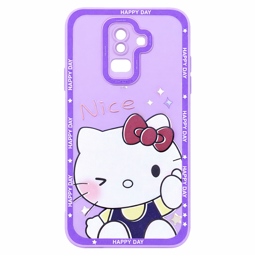 كفر Hello Kitty سامسونج جلاكسي J8