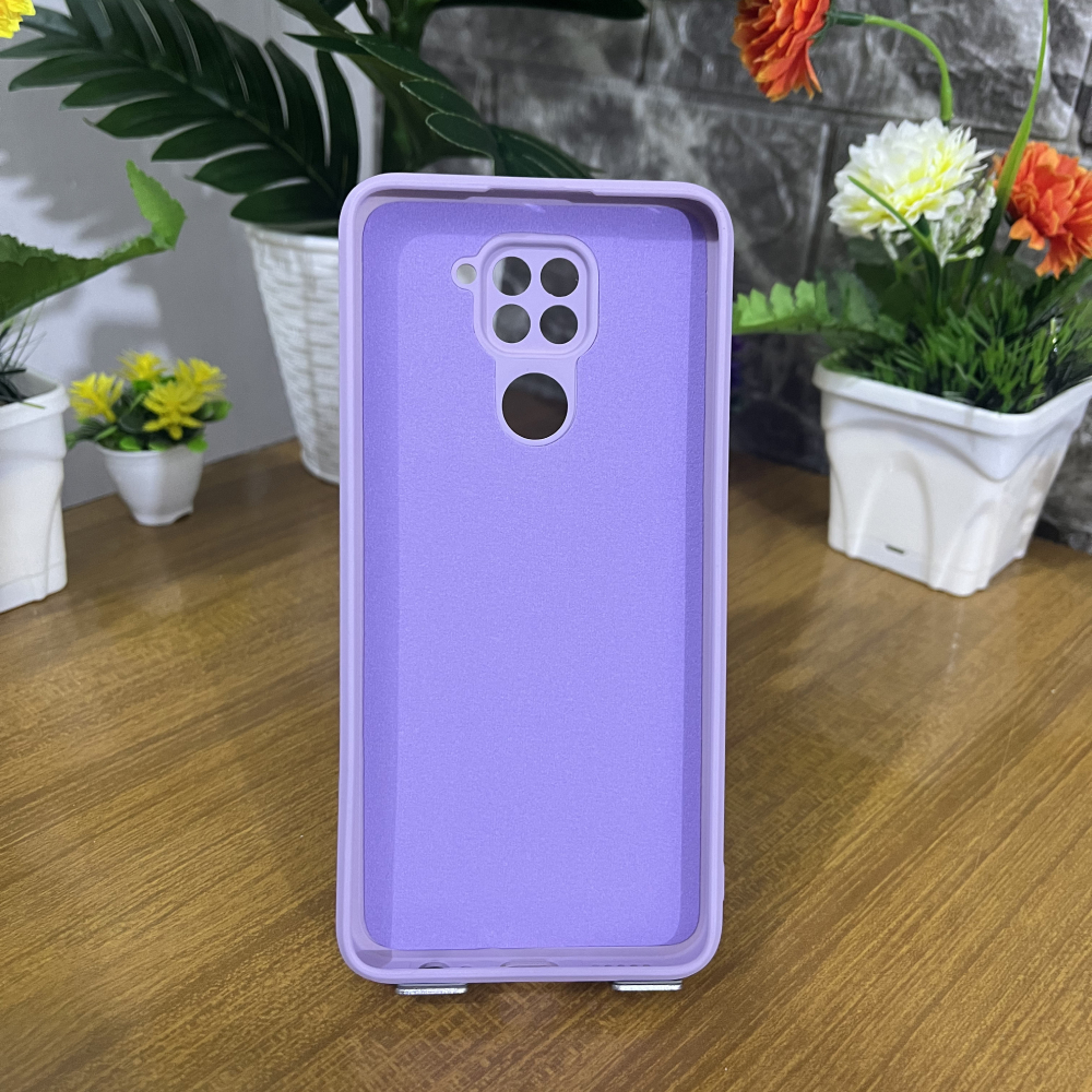 كفر بنفسجي بنقشة ورود شاومي ريدمي نوت 9 - الصورة 3