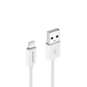 كيبل زيتا من Rockrose من USB-A إلى Lightning شحن سريع 2.4 أمبير 1 متر